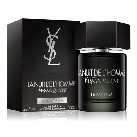 ysl le parfum lhomme|la nuit de l'homme 60ml.